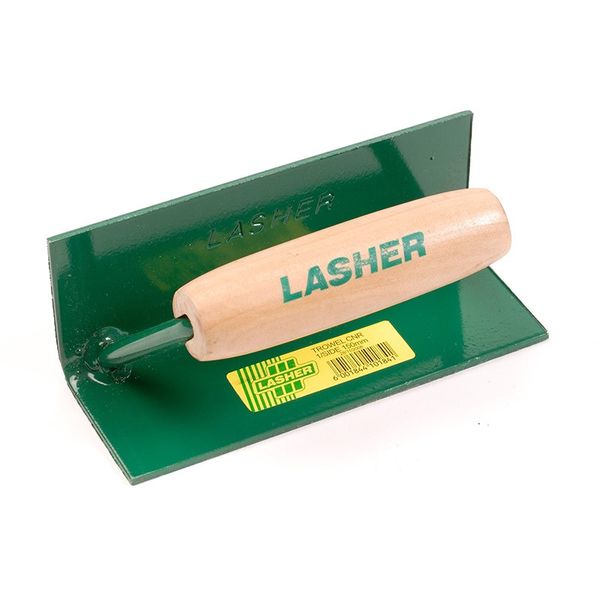 Bulk Pack x 2 Lasher Trowel Corner Cove Inside 150mm Wood Handle