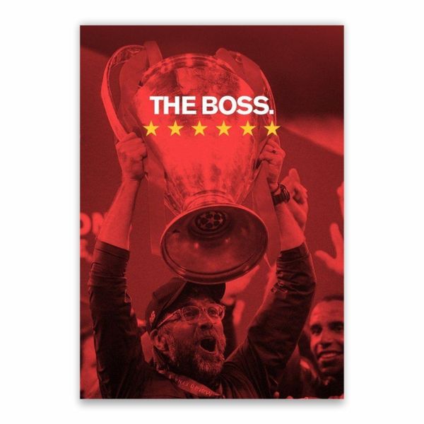 Jurgen Klopp The Boss Poster - A1