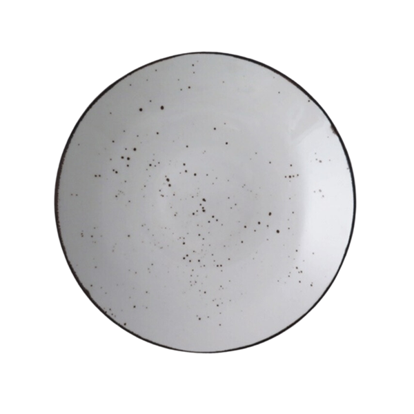 Ele Rustic White Coupe Plate 27 cm (Pack of 24)