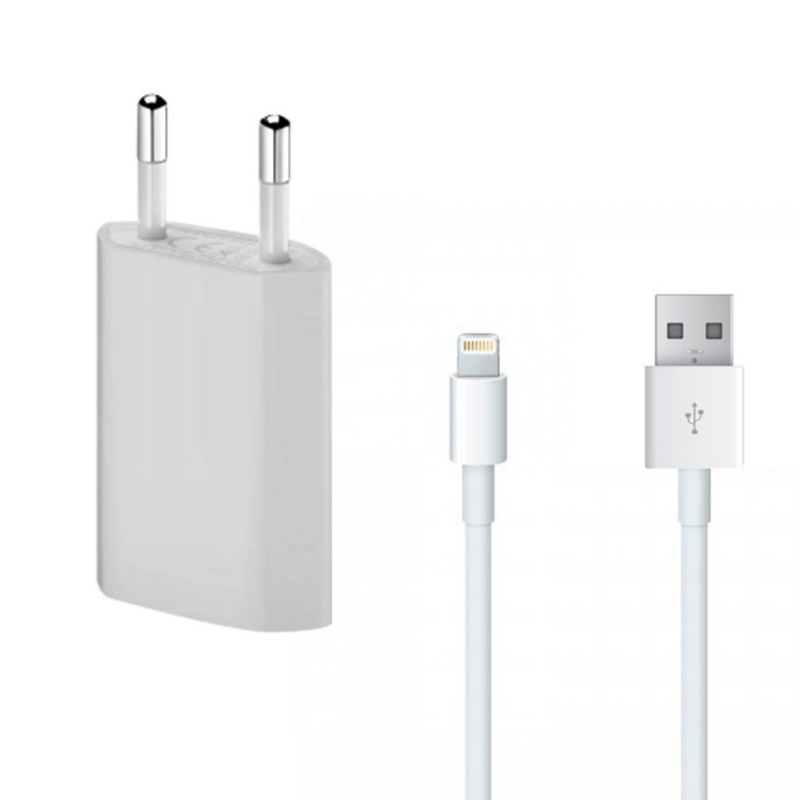 2 Pin Wall Charger + USB to Lightning Cable Shop Today. Get it