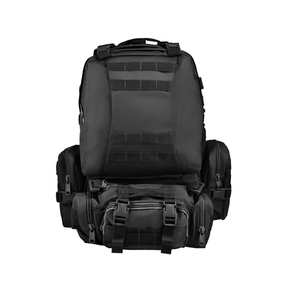 Outdoor Tactical Camping Backpack with Buckle System