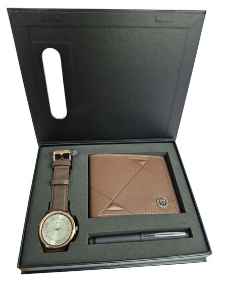 Watch-Wallet and Pen Combo in Gift Box