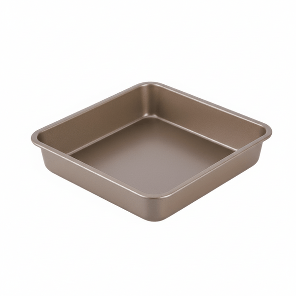 Carbon Steel Rectangular Baking Pan - 28cm - Gold