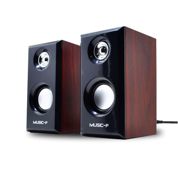 Computer Speaker Wooden Speaker Monitor TV PC Notebook Desktop Speaker
