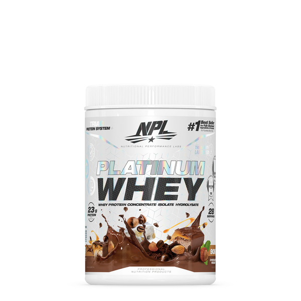 NPL Platinum Whey, Choc Nougat - 908g