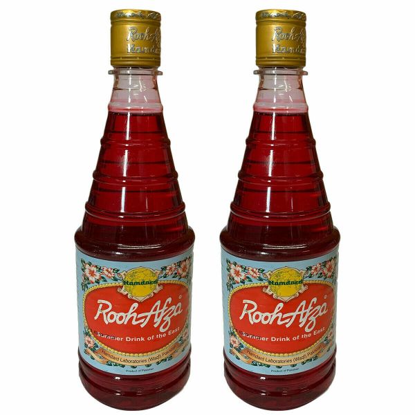 Rooh Afza Cordial Drink Combo - 800ml Pack of 2