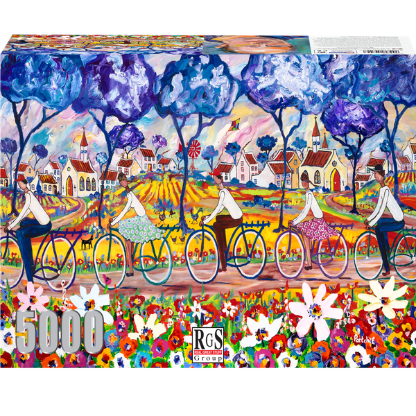 RGS Group Town to Town by Portchie 5000 Piece Jigsaw Puzzle