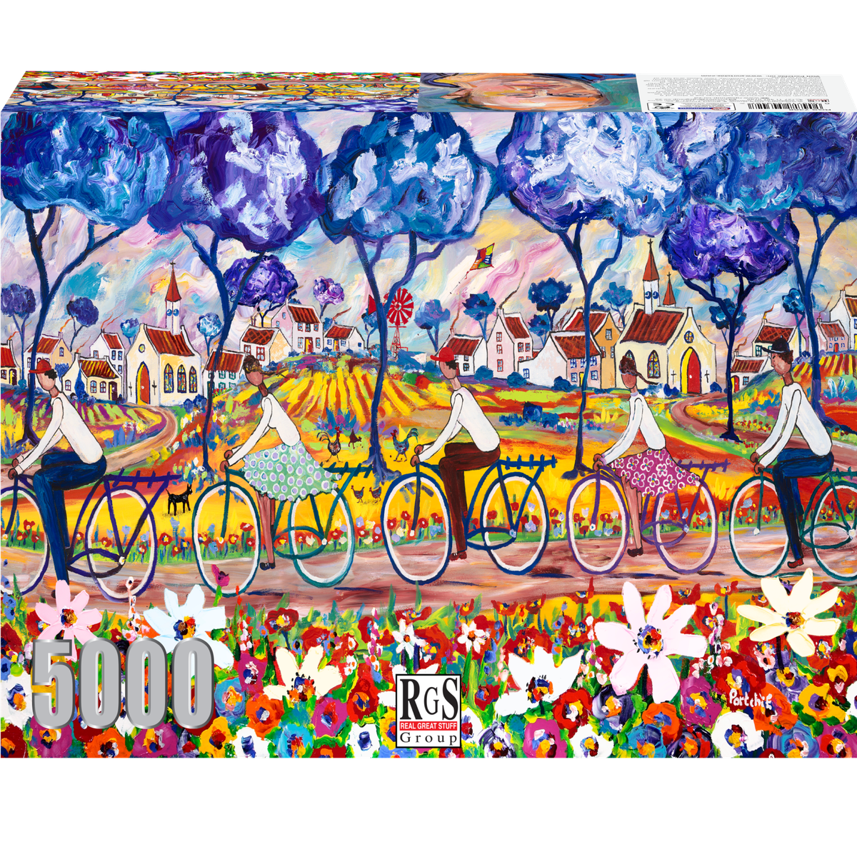 RGS Group Town to Town by Portchie 5000 Piece Jigsaw Puzzle | Shop