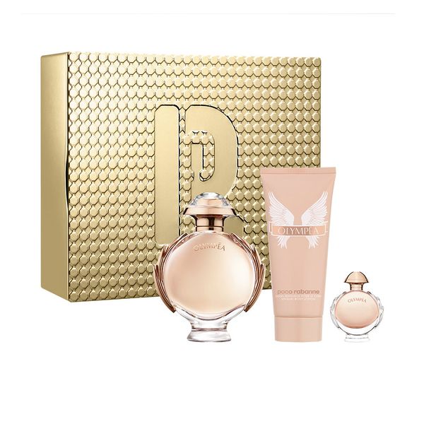 Paco Rabanne Ladies Olympea 3 Piece Gift Set ( Parallel Import)