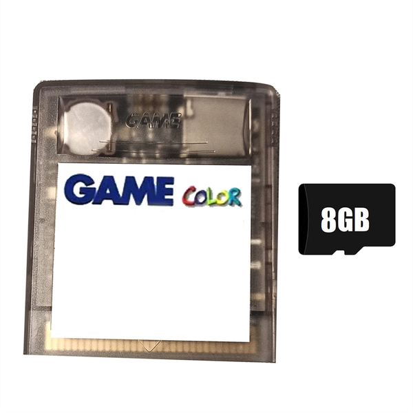 Game Cartridge for Gba with One Button Reset Transparent Black