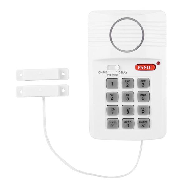 Door Alarm System 3 Settings with Panic Button