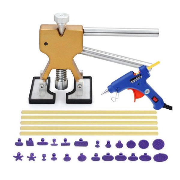 Hot Melt Glue Gun with a Car Sag Dent Remover Tool