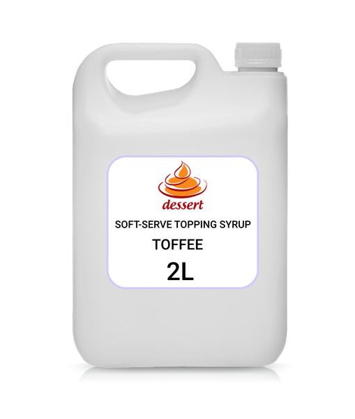 Toffee Dessert Topping Syrup 2 Litres