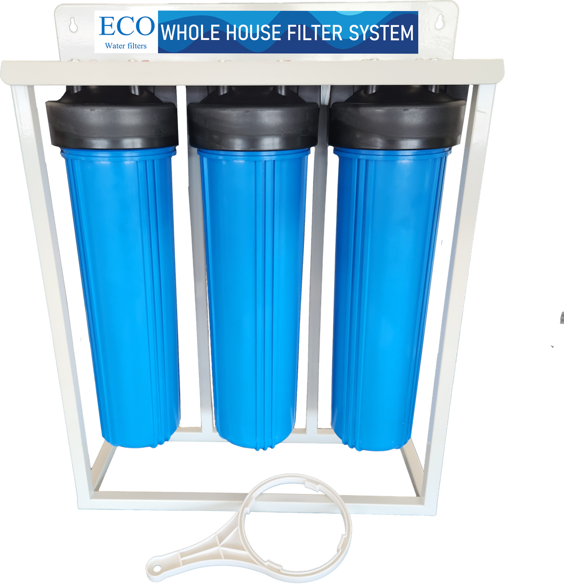 20Inch Big Blue Water Filter System For The Whole House With Frame