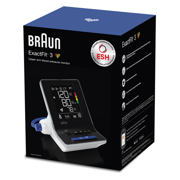 Braun ExactFit 3 BUA6150 Upper Arm Blood Pressure Monitor