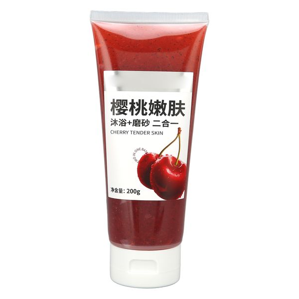 Body Scrub 200g Exfoliating Deep Cleaning Fruity Notes Safe Exfoliator