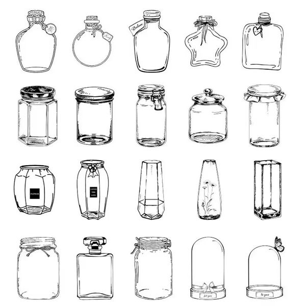 80 DIY Dry Flower Transparent Bookmarks