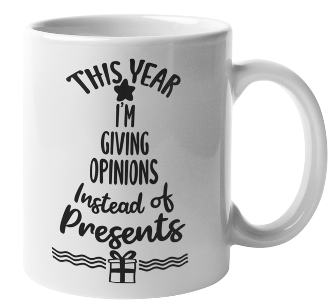 This year I'm giving opinions instead of presants v5