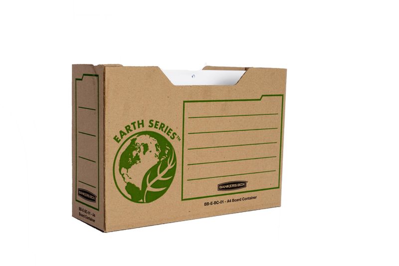 Bankers Box Earth Series A4 Board Container, Pack of 20