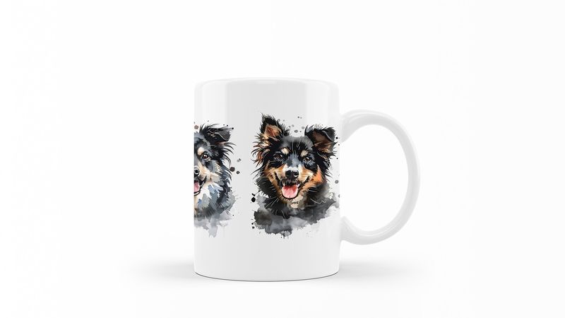 Mudi Printed Coffee Mug
