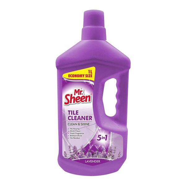 Mr Sheen Tile Cleaner Lavender 1L - 4 Pack