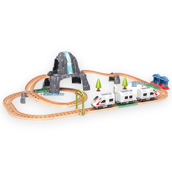 Electric City Train Set - 43 Piece DIY Toy Track - Toys for Boys
