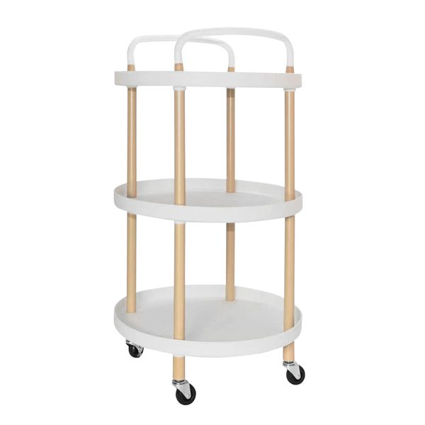 3-Tier Rolling Storage Cart