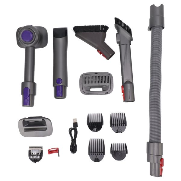 Compatible With V7 Dog Grooming Vacuum Deshedding Attachment