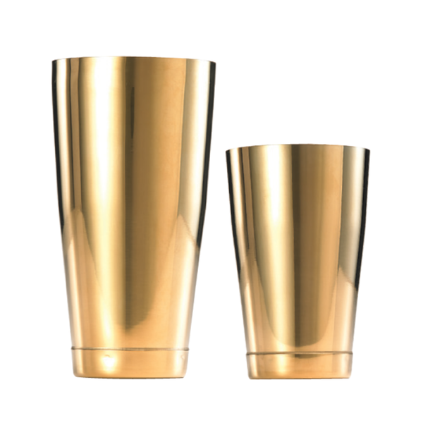 Cocktail Shaker - Boston Shaker Tins - Gold Plated