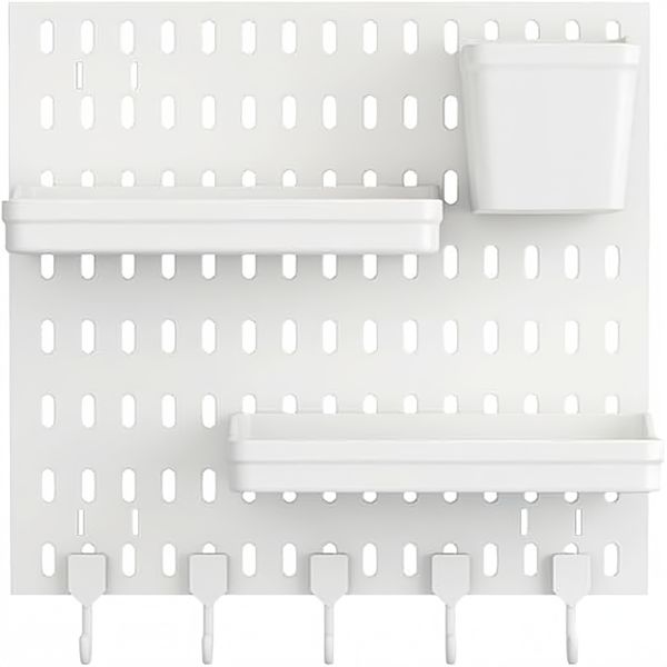 Wall Organizer Peg Board Pegboard Panels Plastic Pegboard Wall Storage Rack