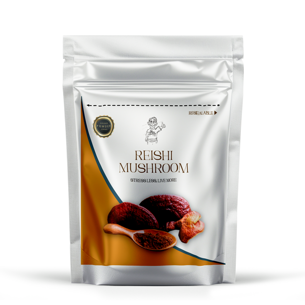 Reishi Mushroom- 100g Powder - for Stress Resilience and Immunity Support