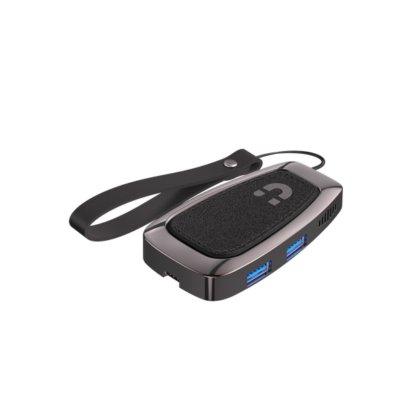 uHub Q4+ 4-in-1 USB-C Hub with 10Gbps Data, HDMI, and PD 100W