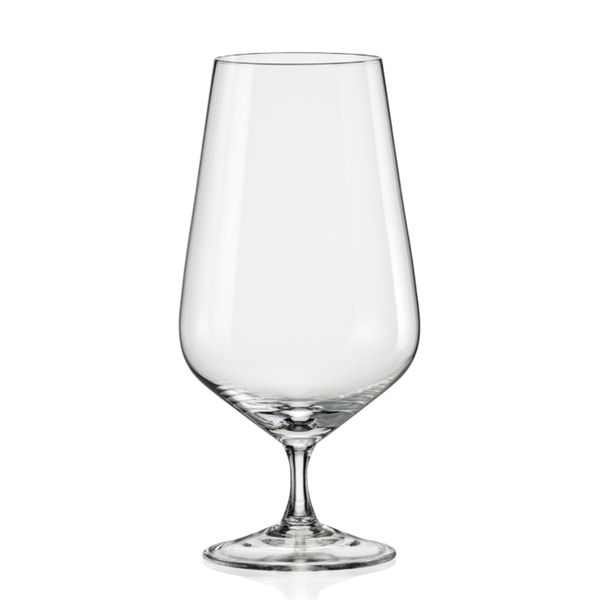 Crystalex Sandra Crystal Beer Glasses 540ml - Set of 6