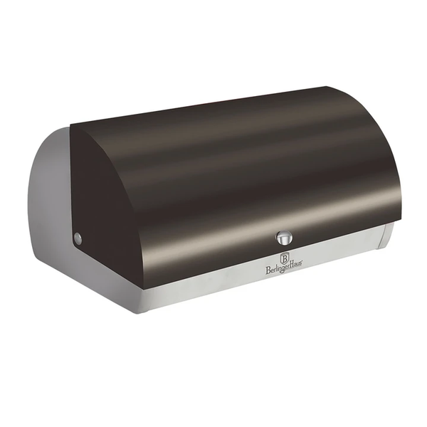 Berlinger Haus 38cm Premium Bread Box - Carbon Metallic