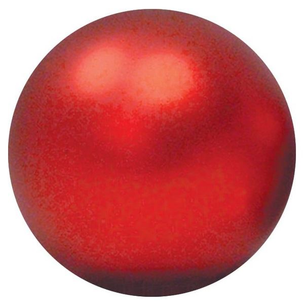 Christmas Decoration - Bauble Matt Red 60mm | Set of 12