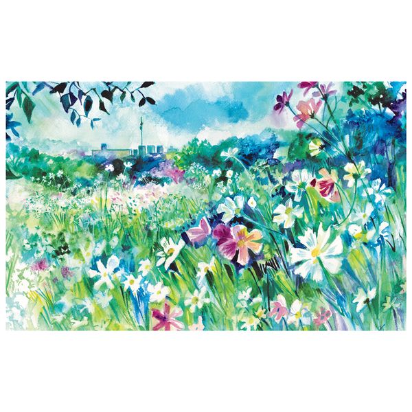 Joyfull Rectangle Tablecloth By Kristin Van Lieshout