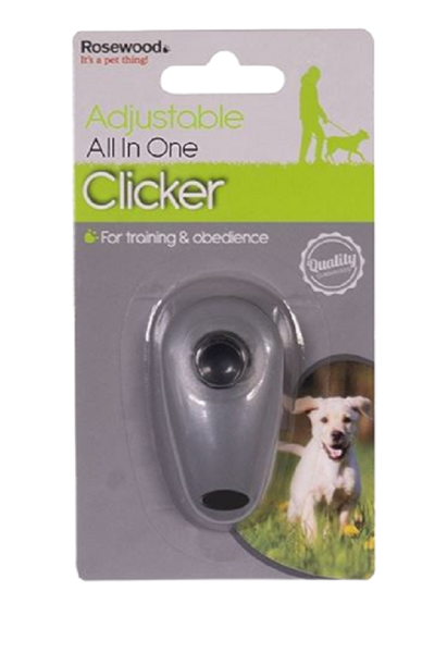 All In one Adjustable Finger Clicker For Pets