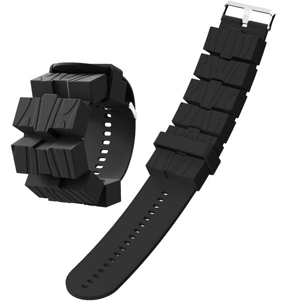 2PCS Adjustable Silicone Weight Wristband Wrist Bangles for Home Gym Yoga