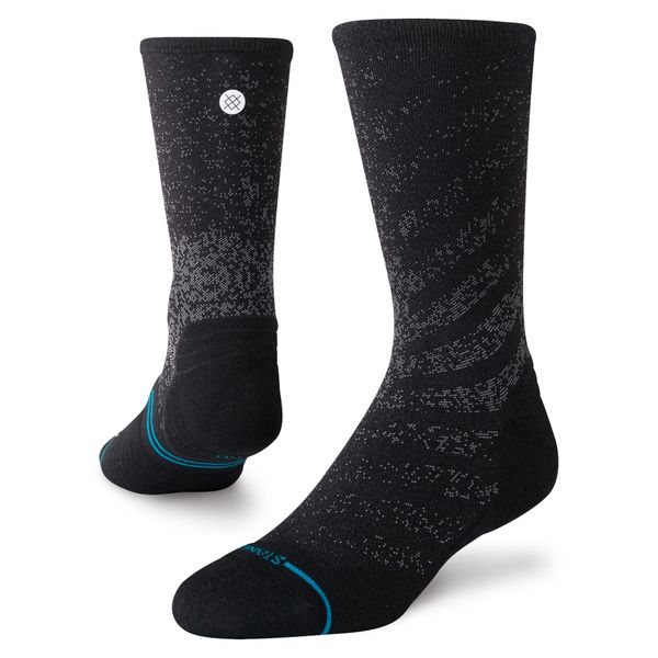 Stance - Run Light Crew Socks - Black