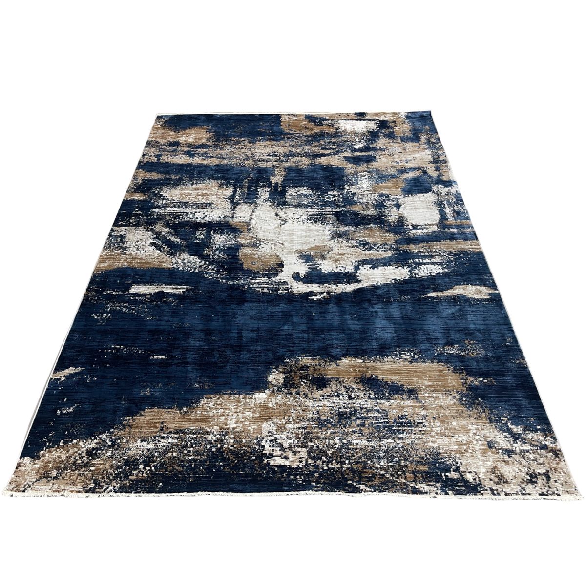 Blue And Beige Modern Rug 350 x 250 cm Shop Today. Get it Tomorrow