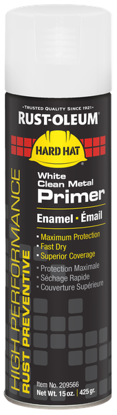 Rust-Oleum High Performance V2100 Clean Metal Primer White 425g