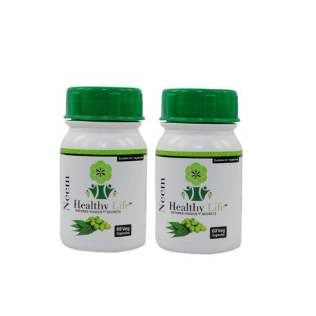 Neem Supplement Six-Way Neem Capsules Neem Tree Farms