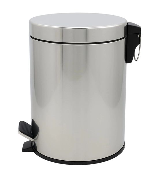 5L Stainless Steel Pedal Bin with Inner Bucket AY099-001