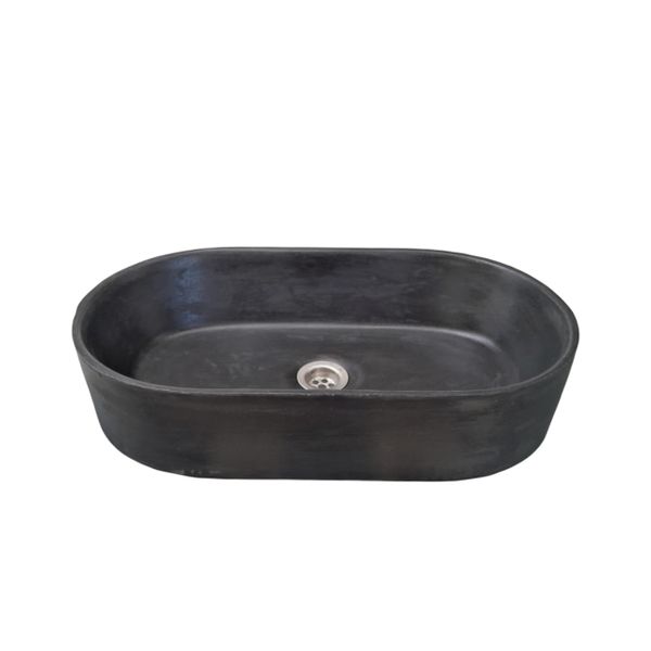 Gaia's Ark Bespoke Charcoal Basin/Sink 53x30x11.5cm