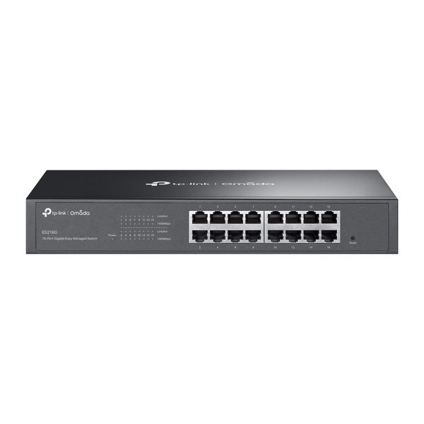 TP-Link Omada ES216G 16-Port Gigabit Switch - Reliable High-Speed Network