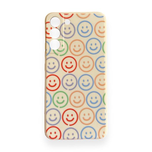 AMA Smile Pattern Silicon Case For Samsung Galaxy S21 Ultra