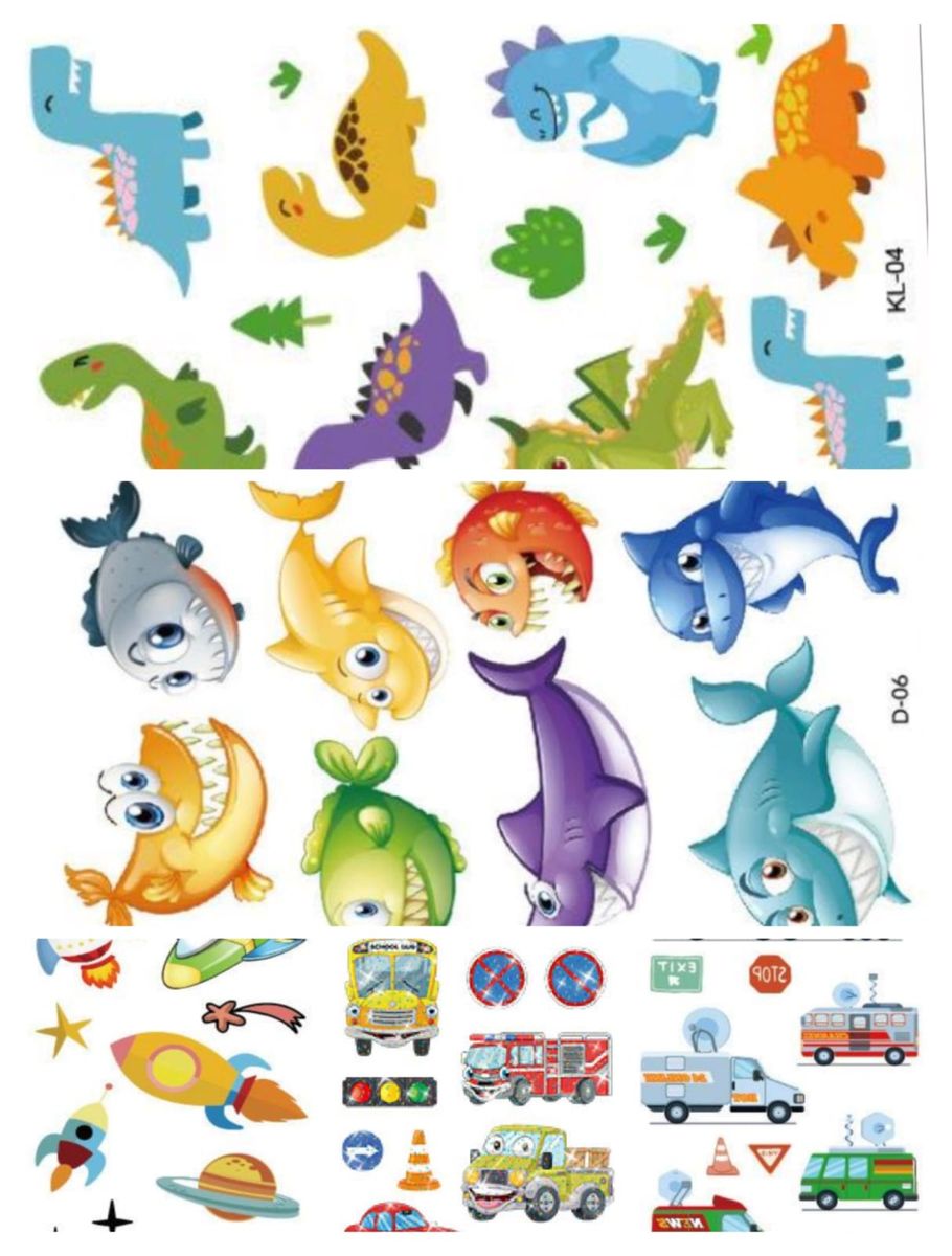Kids tattoos mixed pack boys are cool shop today get it tomorrow