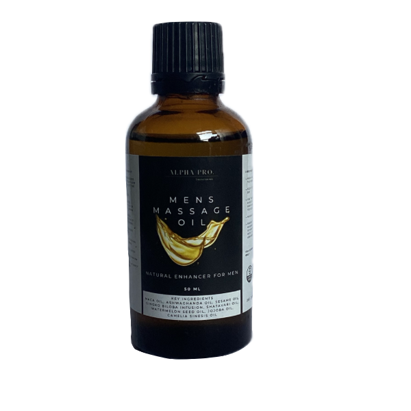 All Natural Men's Erotic Massage Oil