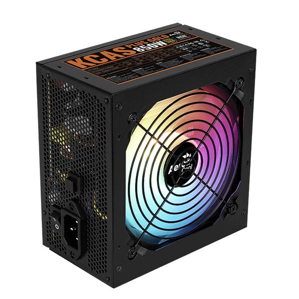 Aerocool KCAS PLUS Gold 850W RGB Non-Modular ATX Power Supply Unit