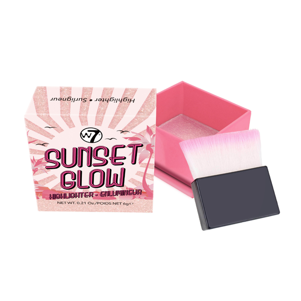 W7 SUNSET Glow Highlighter
